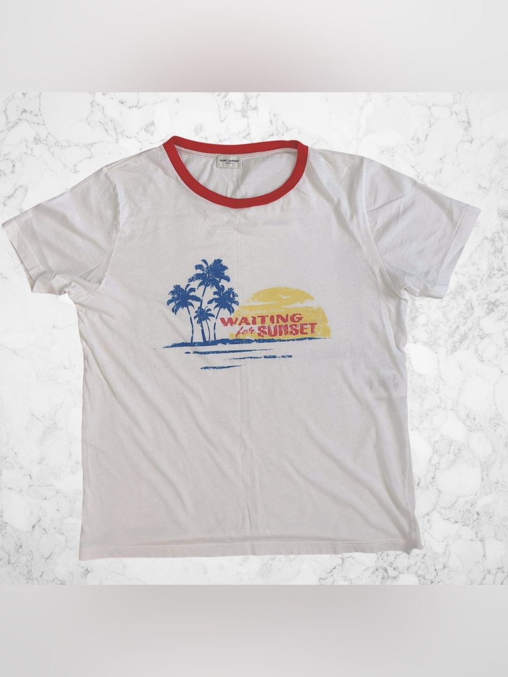 Saint Laurent Waiting For Sunset Tee